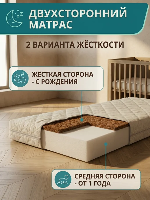 Gloria Матрас 110x60 см, 110x60 см, фото 4