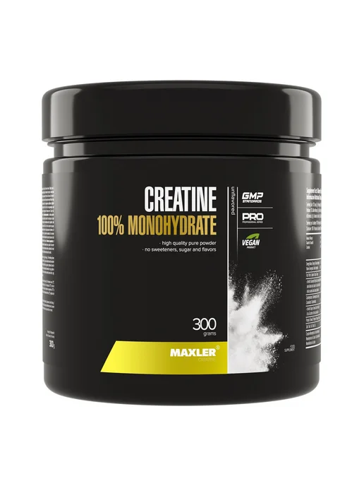 MAXLER 100% креатин моногидрат Creatine 300 гр, 300 г, фото 4