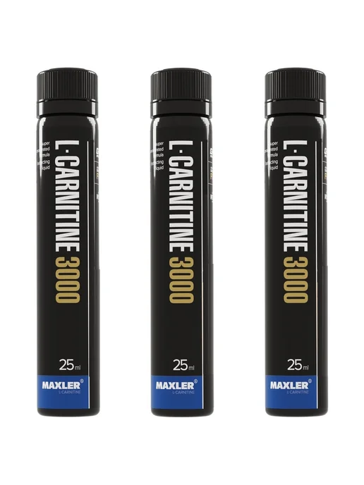 MAXLER L-карнитин L-Carnitine 3000 - 3 ампулы 25 мл Абрикос-манго, 25 мл, фото 5