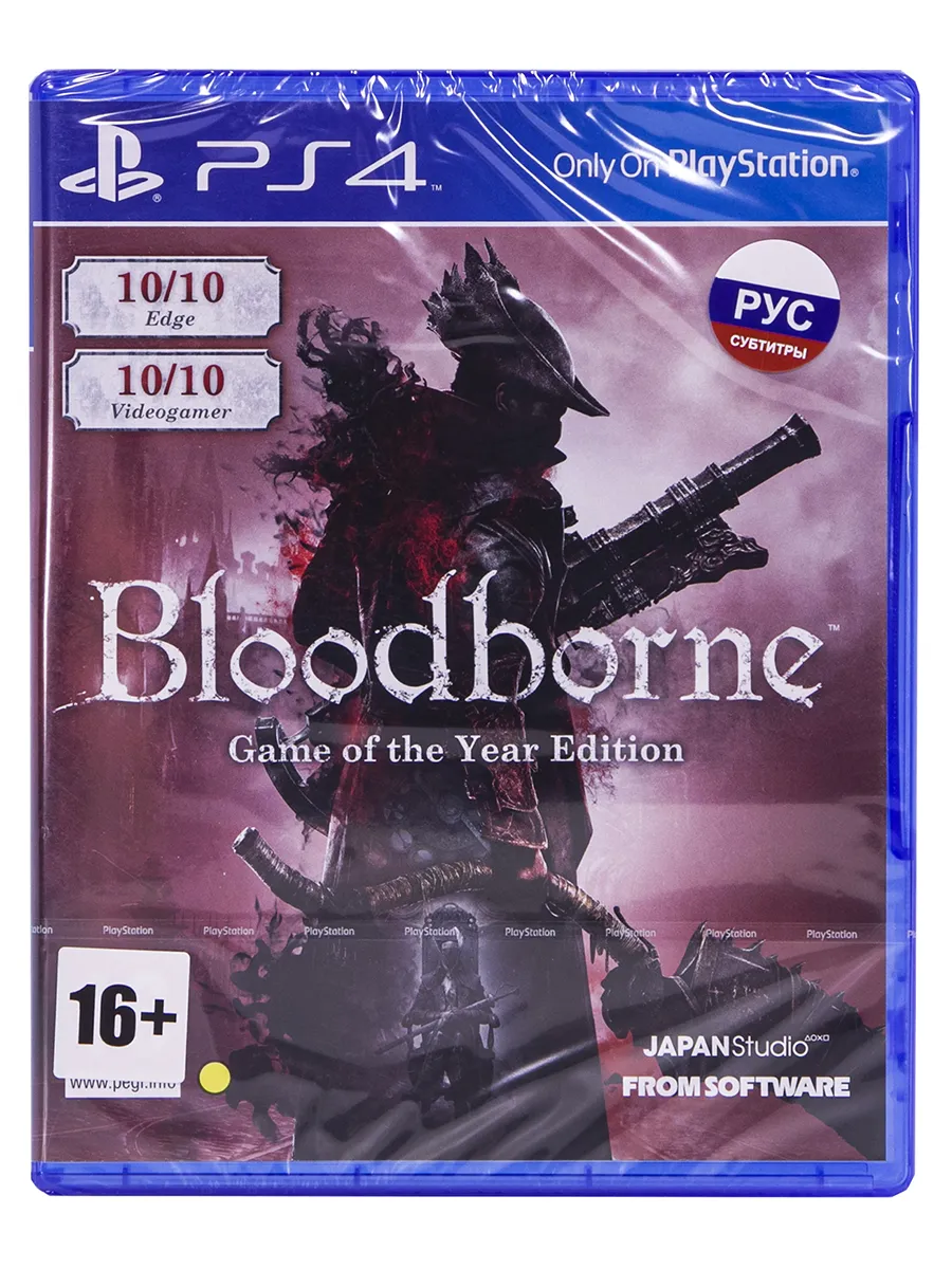 Bloodborne Game of the Year Edition для PS4 Русские субтитры