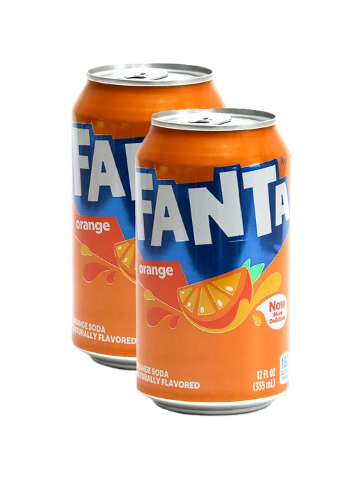fanta Напиток газированный апельсин, 2 шт. по 355 мл, 2 шт, 355 мл, фото 7