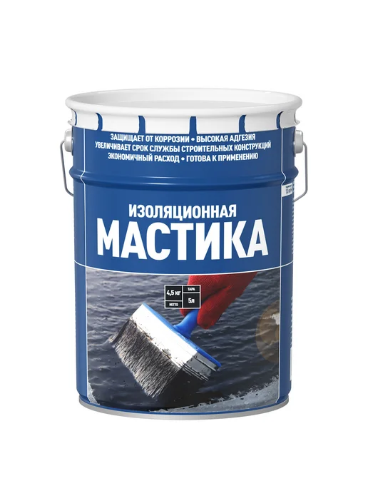 СТАРТ Мастика битумная, изоляционная, 2 л, 5 л