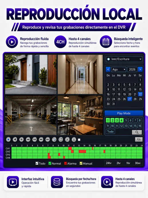 USAFEQLO Видеорегистратор гибридный 16 каналов AHD 5 Mpix + IP 2 Mpix, вариант, фото 4