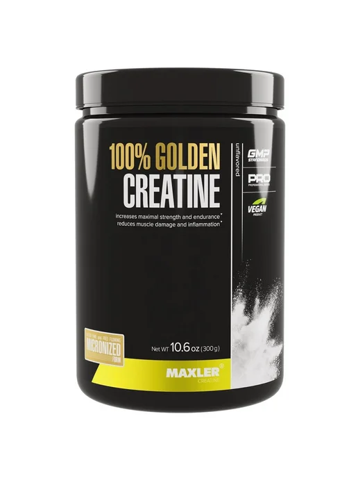 MAXLER Креатин моногидрат 100% Golden Creatine 300 гр, 300 г, фото 4