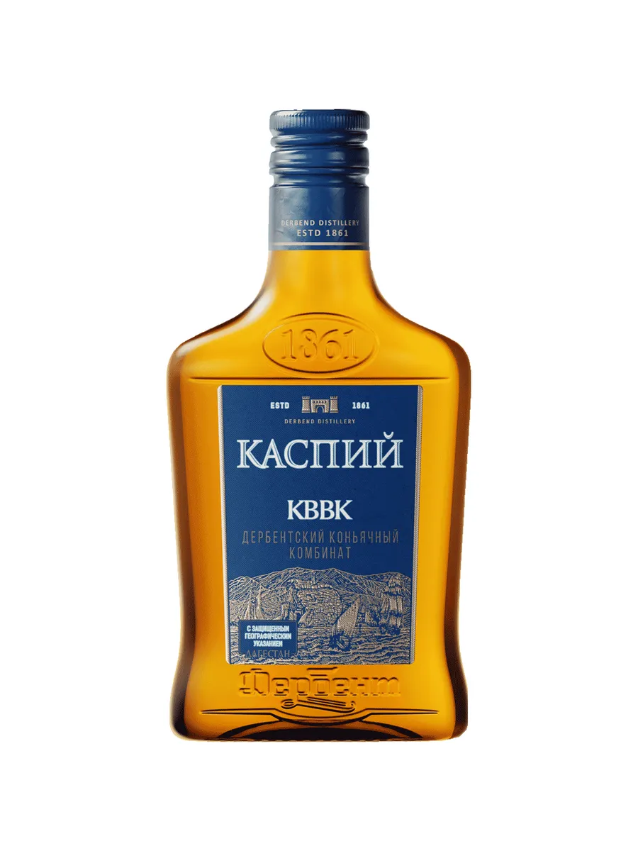 Коньяк Каспий КВВК 0,25 л