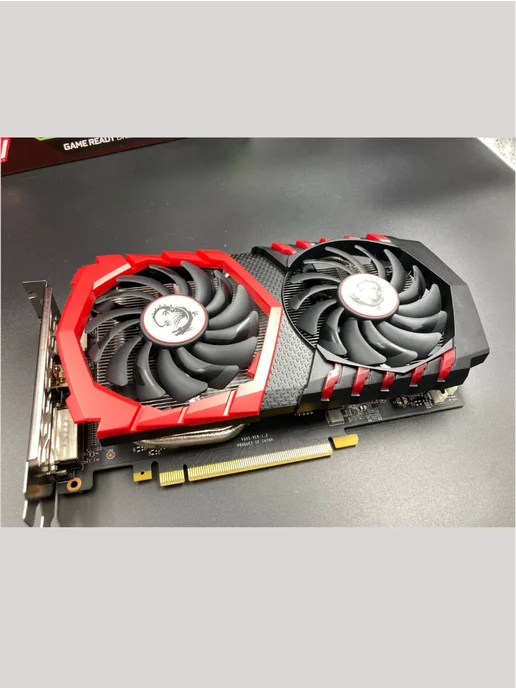 MSI Видеокарта 1050ti GamingX 4gb, 4 ГБ, фото 3