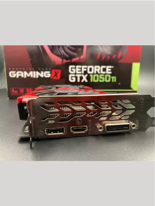MSI Видеокарта 1050ti GamingX 4gb, 4 ГБ, фото 4