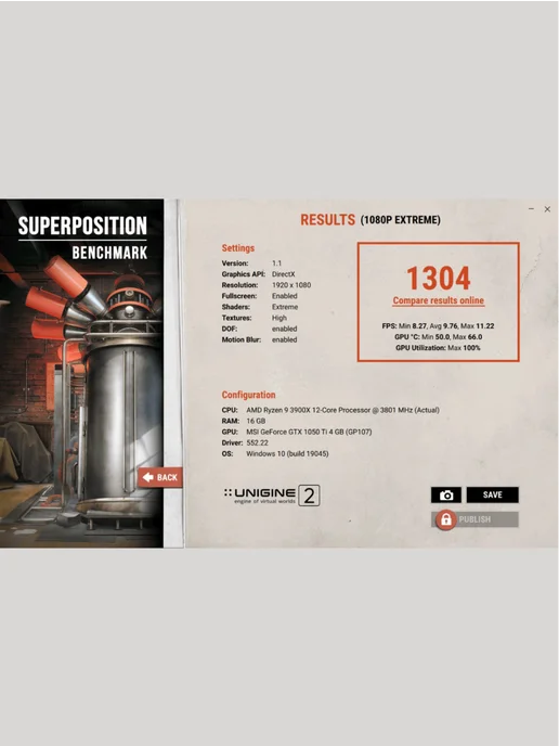 MSI Видеокарта 1050ti GamingX 4gb, 4 ГБ, фото 8