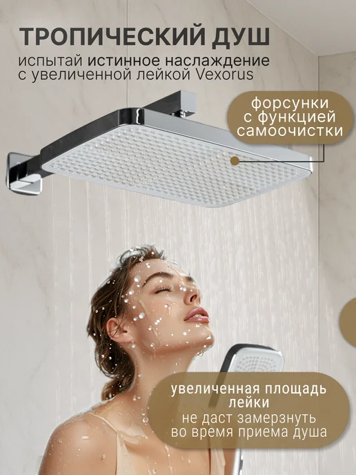Vexorus Душевая система скрытого монтажа, вариант, фото 3