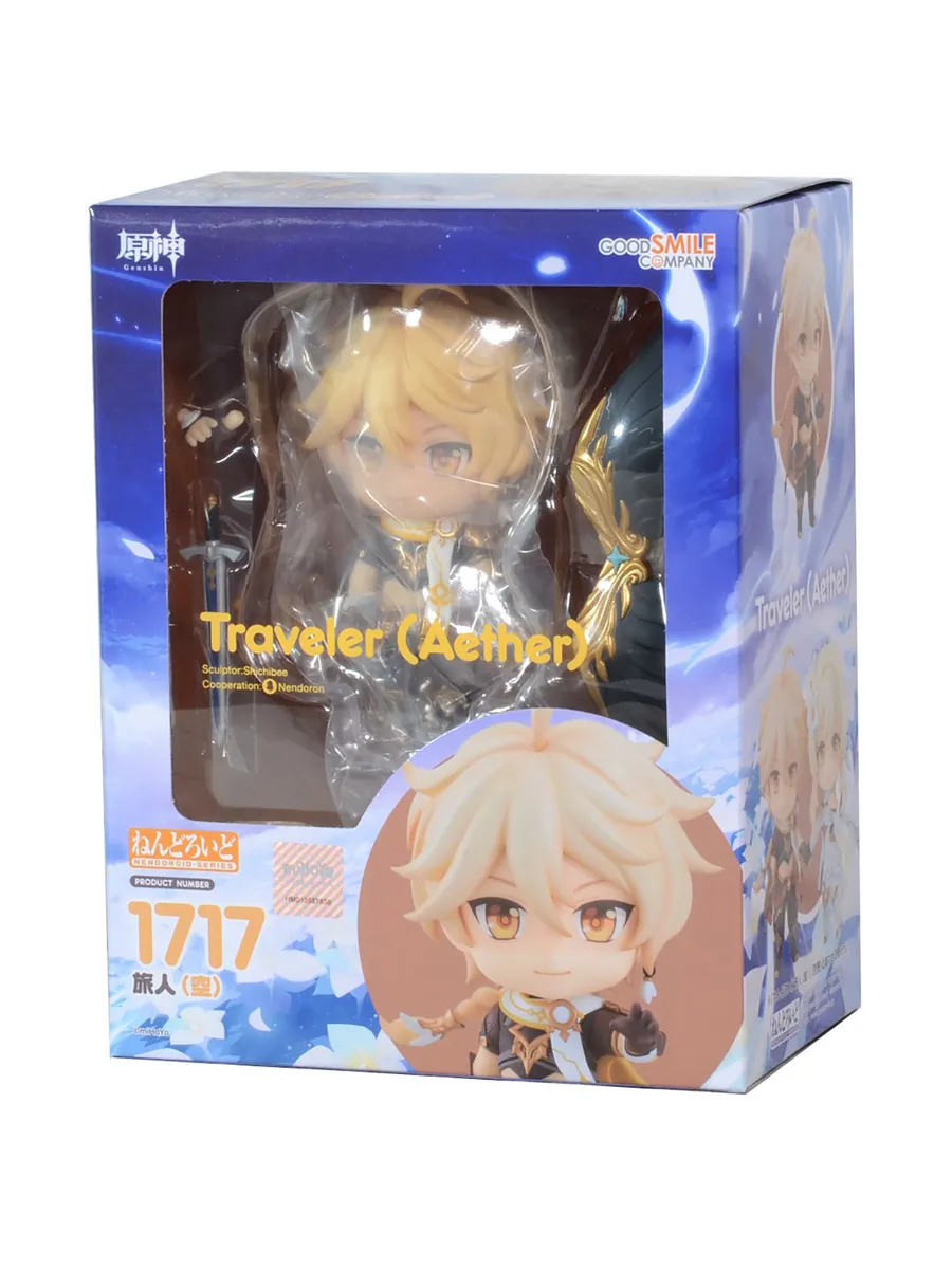 Фигурка Nendoroid Геншин Импакт Traveler GSC Итэр Aether Фигурка Nendoroid Геншин Импакт Traveler GSC Итэр Aether