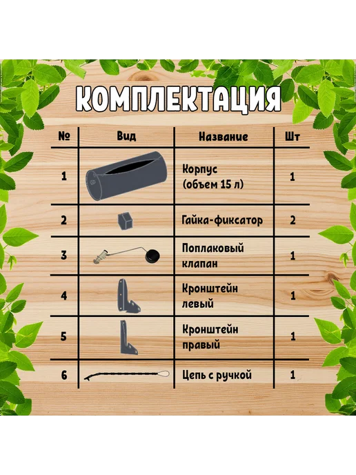 Жестянка Обливное устройство для бани серый графит 15 л, 15 л, фото 4