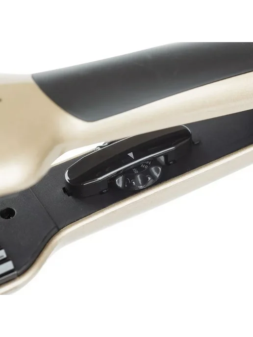 DEWAL Щипцы-гофре для волос Golden PRO-Z 03-030Z, желтый, фото 4