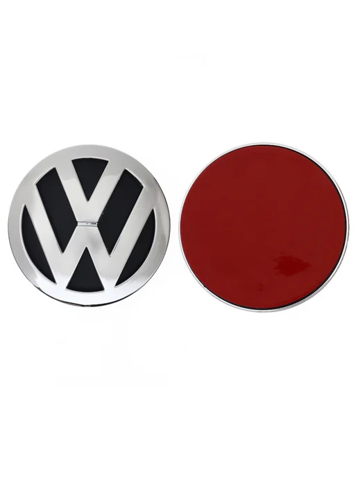 Volkswagen Эмблема на Крышку багажника VW 8,2 см, серый, фото 3