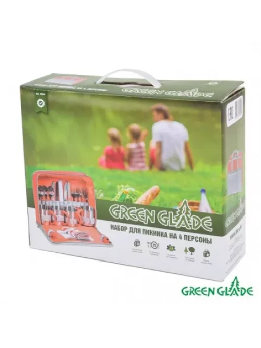 Green Glade Набор для пикника, T3044, зеленый, фото 5