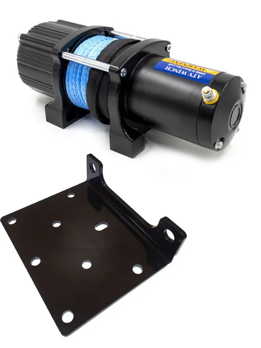 New Epoch Кевларовая лебёдка 4500 lbs (2041 кг) электрическая 12V, 2041 кг, фото 8