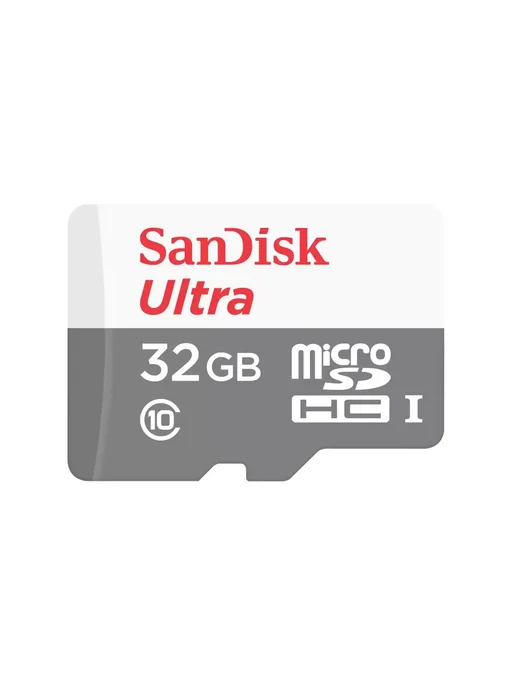 SANDISK Карта памяти Ultra microSDHC 32GB (SDSQUNR-032G-GN3MN), 32 ГБ