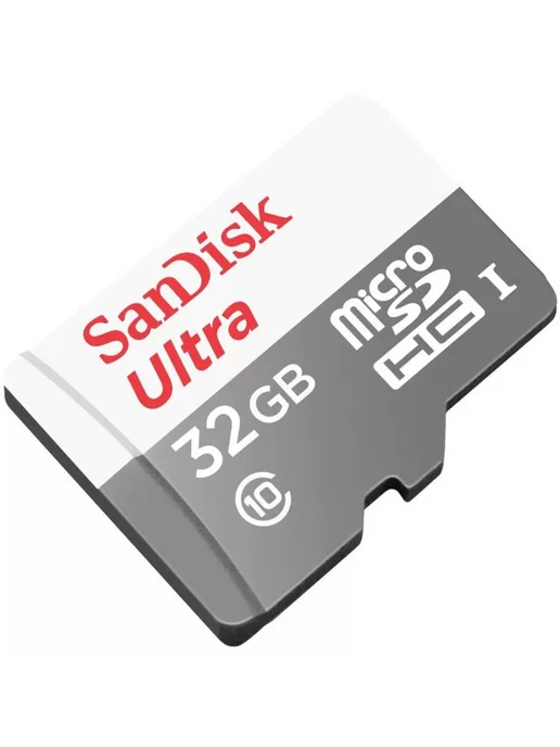 SANDISK Карта памяти Ultra microSDHC 32GB (SDSQUNR-032G-GN3MN), 32 ГБ, фото 3