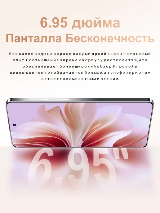 Смартфон Pro Max Rino15 Pro Max 16/1024 ГБ, черный, фото 4