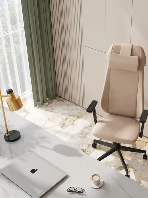 Topchairs Офисное компьютерное кресло руководителя Trophey, черный, фото 5
