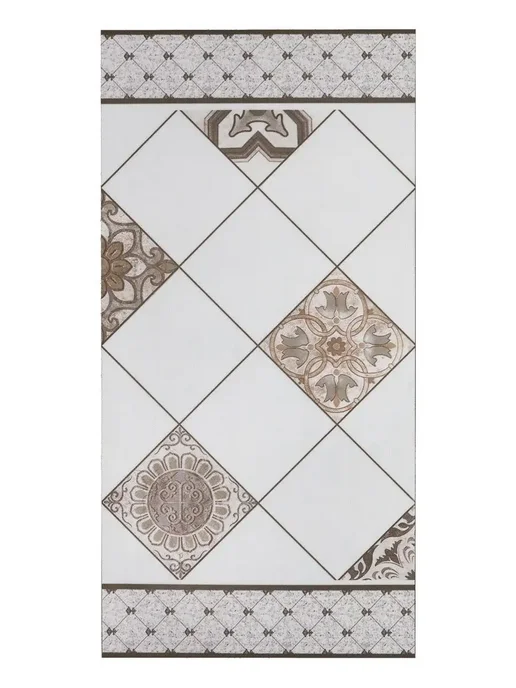 LAKO DECOR Панель стеновая ПВХ самоклеящаяся, бежевый, фото 3