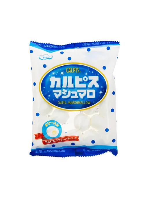 Eiwa Маршмеллоу с молочным сиропом Calpis, 65 г, 65 г, фото 2