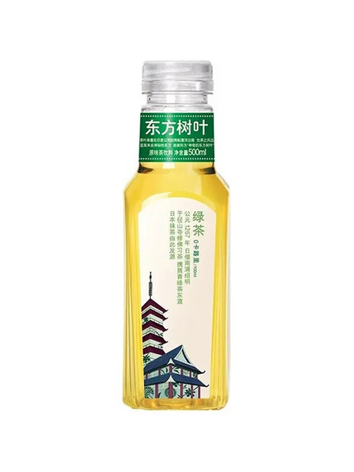 NONGFU SPRING Холодный чай зеленый Восточные листья, 500 мл, 500 мл, фото 2