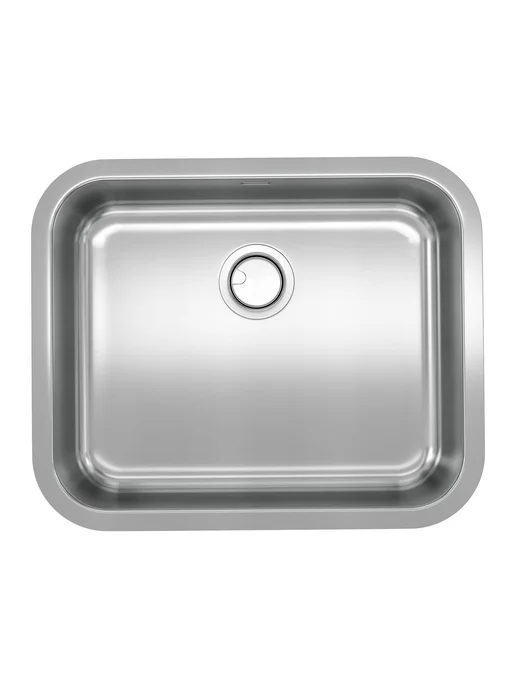 Reflexion Home Стальная мойка раковина кухонная с сифоном RX2454SS, сталь, серый, фото 8
