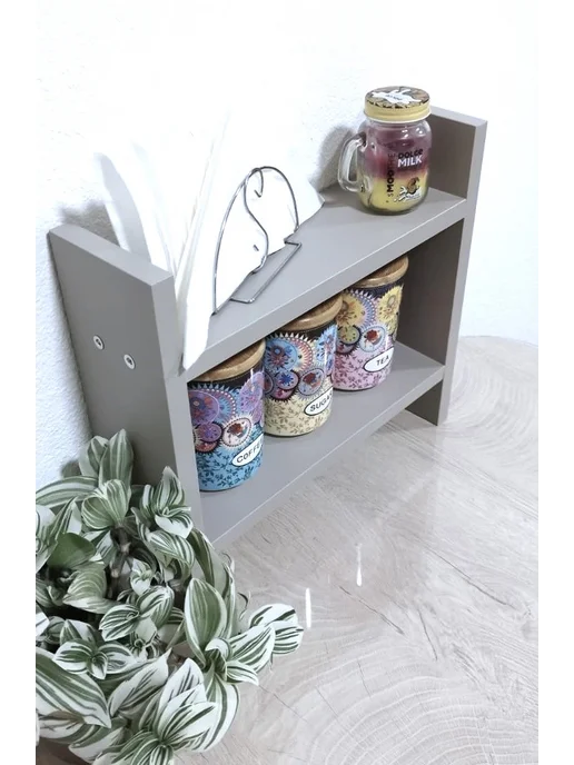 G-Home Полка настольная для кухни, серый, фото 3