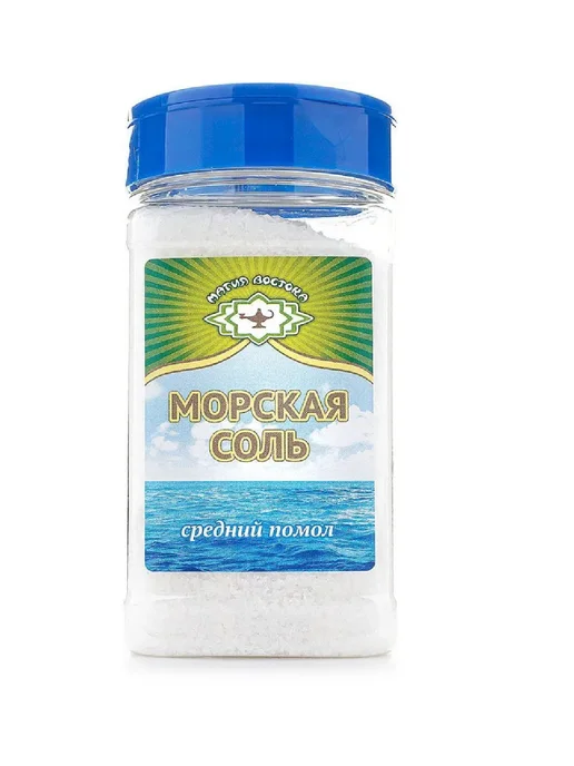 Магия Востока Соль Морская, средний помол, 410 г, 410 г, фото 2