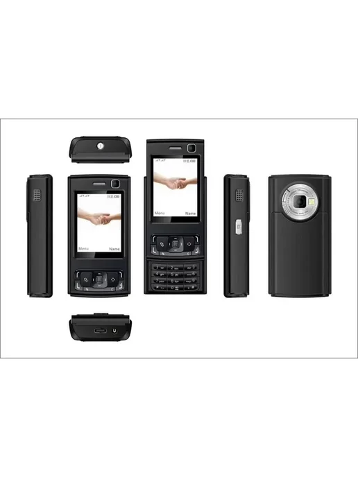 Eurocell Мобильный телефон Nokia N95Pro, черный