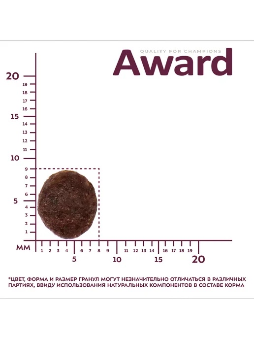 Сухой корм AWARD для собак, мелкие, щенки, 10 кг, фото 4