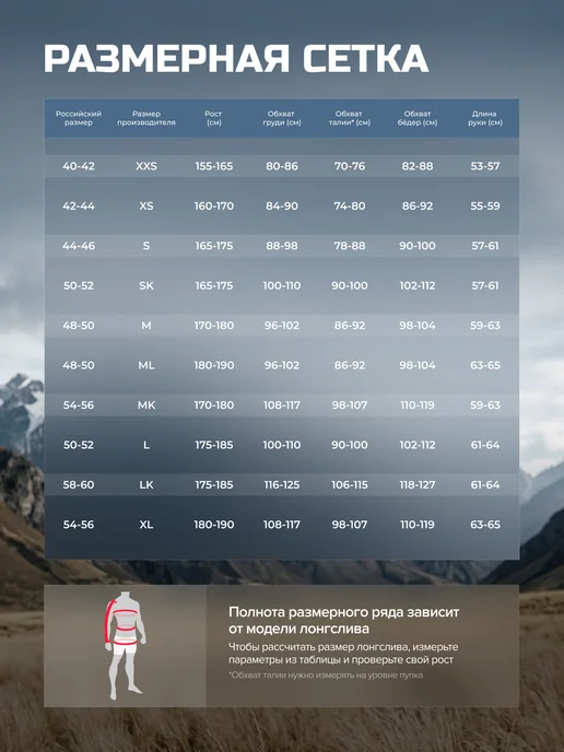 FINNTRAIL Лонгслив солнцезащитный Wave Big Logo с капюшоном, голубой, фото 8