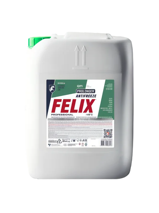 FELIX Антифриз Prolonger зелёный, 20кг, 20 кг