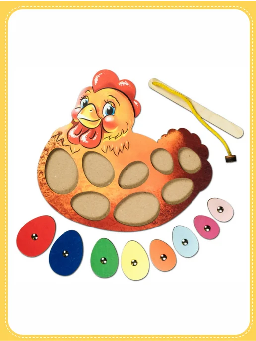 Smile Decor Рамки-вкладыши Курочка-несушка, вариант, фото 3
