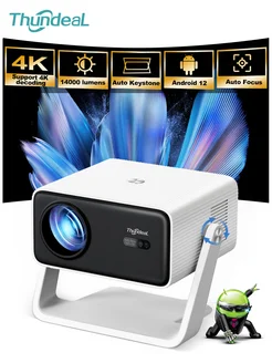 Thundeal TD85W Проектор автофокусом HD 4К, Android 14000LM