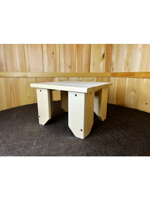 Табурет низкий 28 х 28 х 19 см, Вторая категория, 28x28x19 см, фото 4