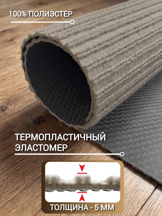 Icarpet Коврик придверный вырезной 60х120, 60x120, фото 2