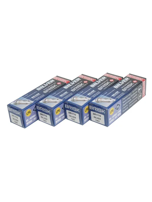 BRISK Свеча зажигания ЗМЗ-405,409 ЕВРО-3 DR17YS (газ, вариант, фото 2