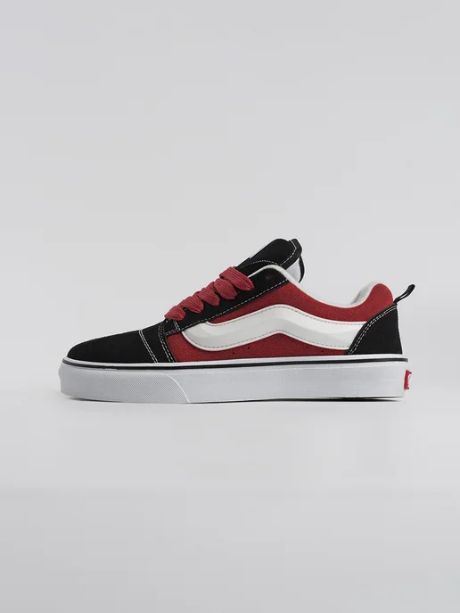 Мир кроссовок Кеды весенние VANS Knu Skool, черный, фото 5