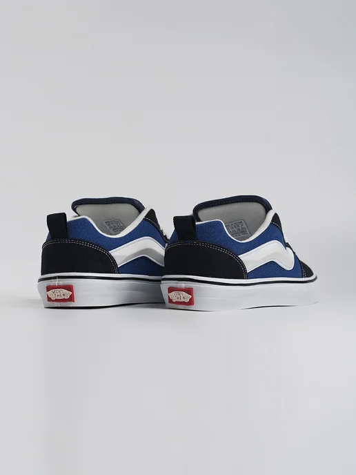 Мир кроссовок Кеды весенние VANS Knu Skool, синий, фото 3