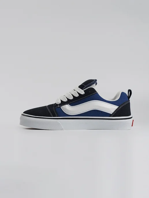 Мир кроссовок Кеды весенние VANS Knu Skool, синий, фото 5