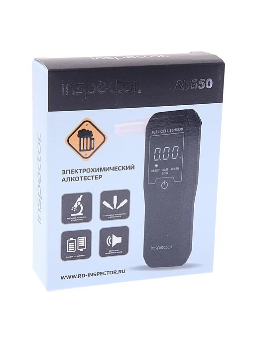 inspector Алкотестер цифровой до 4.00 промилле LCD дисплей,звуковой, вариант, фото 2