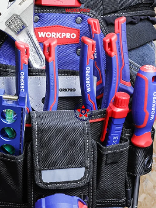 WORKPRO Поясная сумка для инструмента WP281073, вариант, фото 3