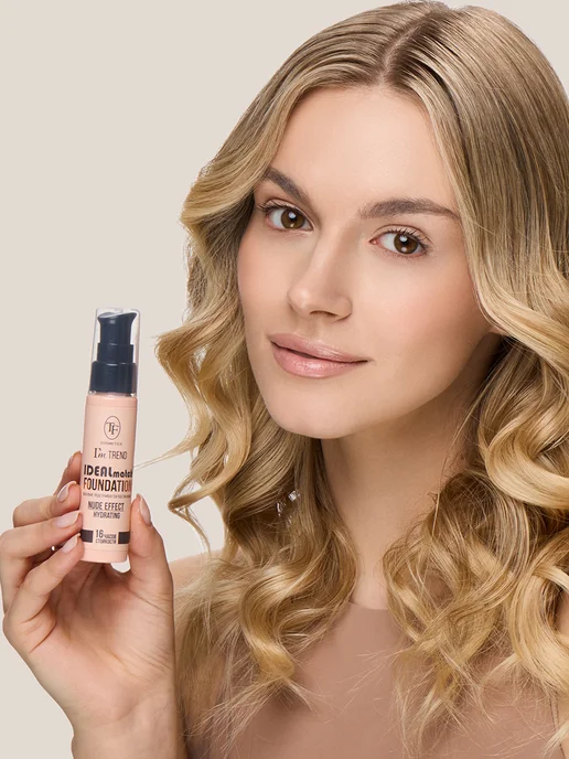 TF COSMETICS TF Тональный крем для лица IDEAL MATCH I’m TREND, тон 02, тон 04, бежевый, фото 3