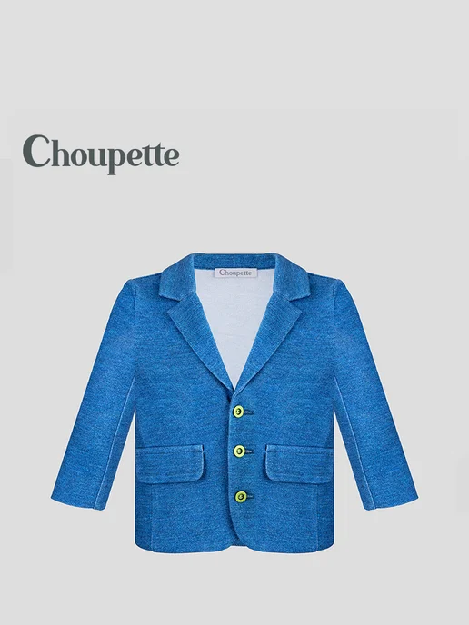 CHOUPETTE Пиджак из футера, синий, фото 2