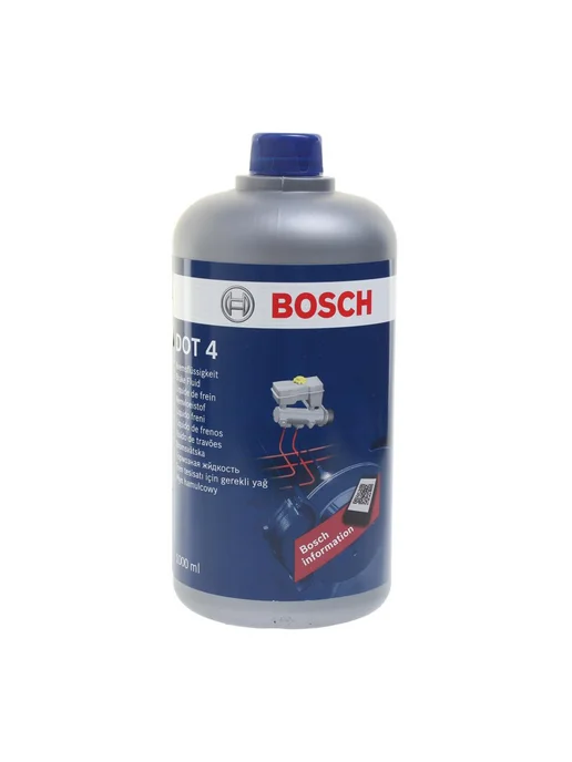 BOSCH Жидкость тормозная DOT-4 1л, 1 л