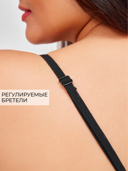 Provoque Пеньюар кружевной ночная сорочка под платье, черный, фото 3