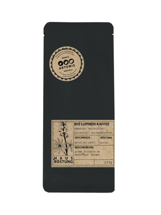 Artemis Кофе молотый из люпина без кофеина 250 гр, 250 г, фото 2