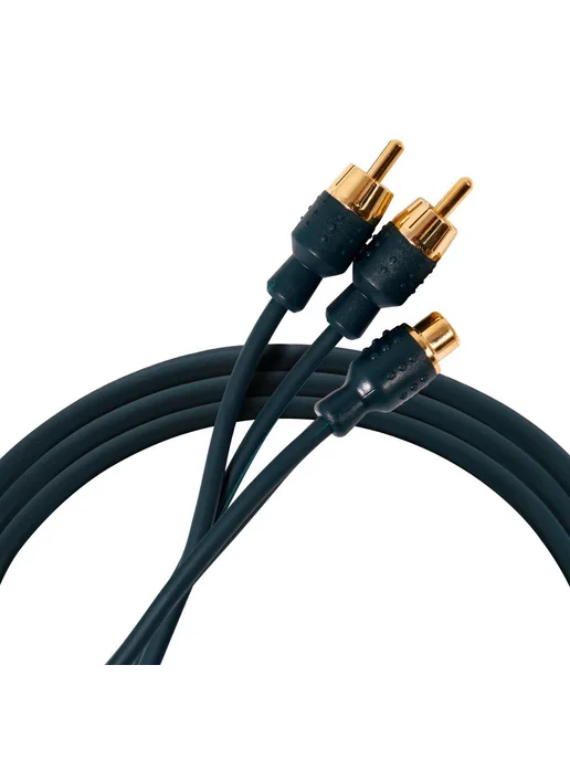 KICX Кабель RCA 1х2 адаптер, 1x2, фото 2