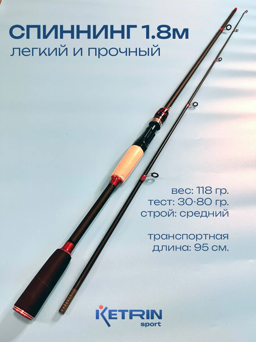 Спиннинг для рыбалки 1.8